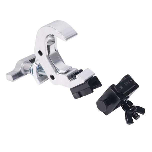 ProX Set of 4 Quick Release Sliding Truss Clamp Mounting Adapters ideal for Fastening Moving Heads
