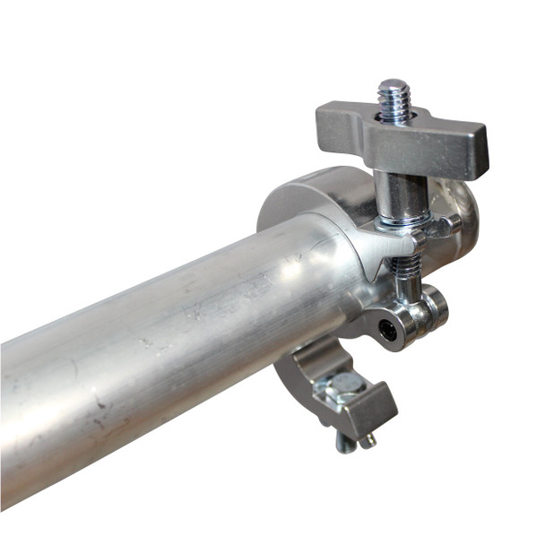 ProX Aluminum Pro Slim Hook Style M10 Clamp with Big Wing Knob for 2" Truss Tube Capacity 330 Lbs.