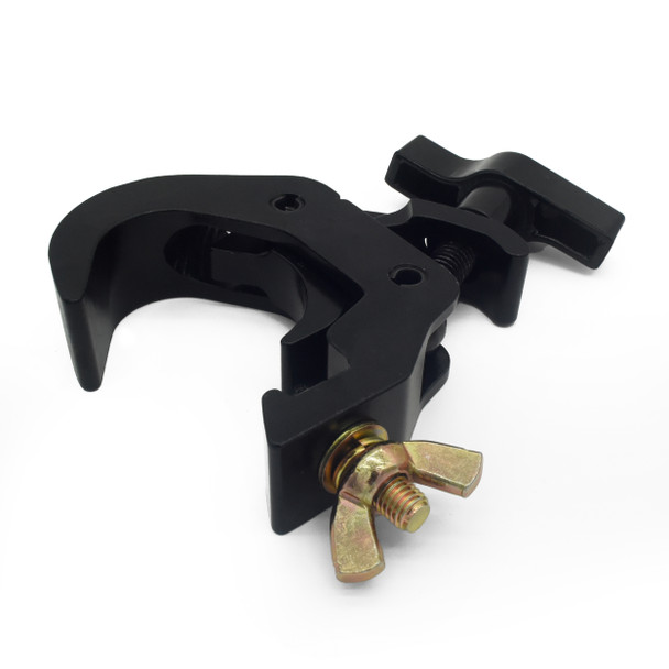 ProX T-C12H-BLK Self-Locking M10 Clamp w/ Big Wing for 2" Truss Tube Capacity 330 lbs. " Aluminum