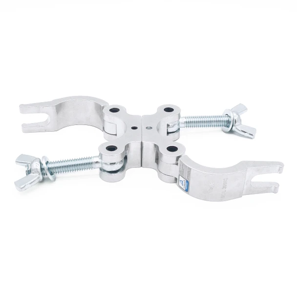 ProX T-C6S Dual Swivel O-Clamp fits 1.5-2.0 in Tube Capacity 660 LBS " Aluminum