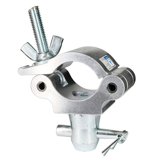 ProX Aluminum Pro M10 Clamp with Half-Conical Connector for 2" Truss Tube Capacity 1102 lbs.