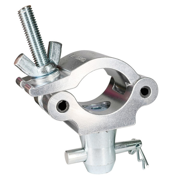 ProX Aluminum Pro M10 Clamp with Half-Conical Connector for 2" Truss Tube Capacity 1102 lbs.