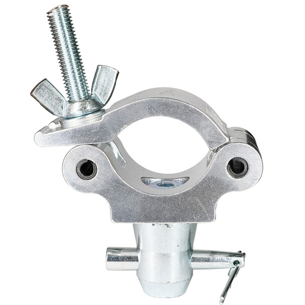 ProX Aluminum Pro M10 Clamp with Half-Conical Connector for 2" Truss Tube Capacity 1102 lbs.