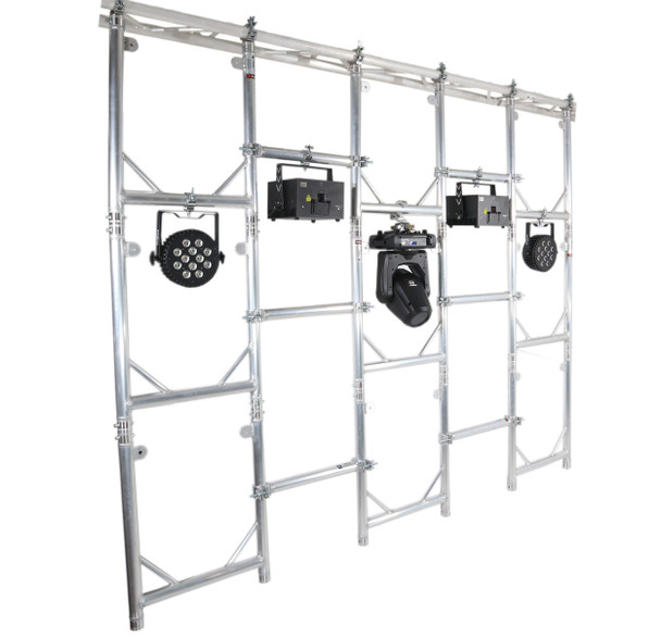 ProX T-C7S Half Coupler Combo Pro Clamp for 2" Truss Tube Capacity 660 lbs Aluminum