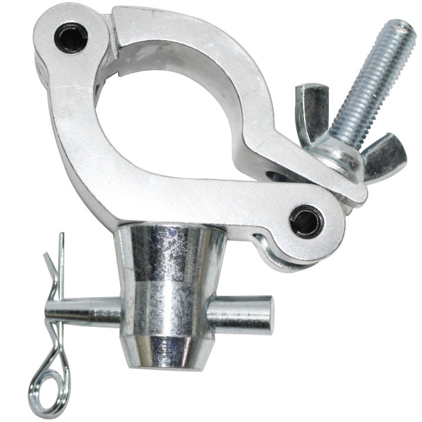 ProX Aluminum Side Entry Pro M10 Truss Clamp with Half Conical for 2" Truss Tube Capacity 661 lbs.