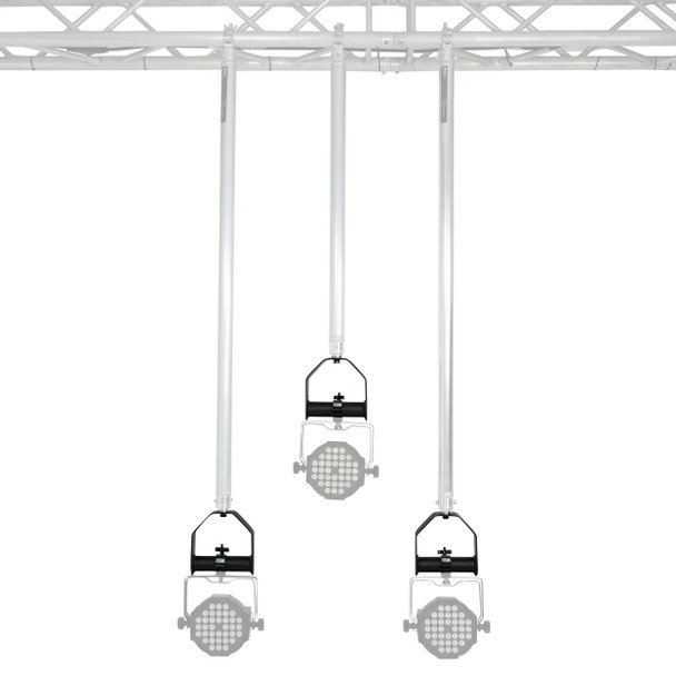ProX Modular Stirrup Lighting Mount Bracket for F31 1-Point Truss Tube 2" OD Tube 110 lbsSWL