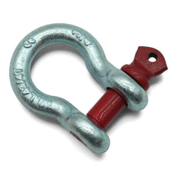 ProX 4 3/4 Ton 3/4" 0.75" Galvanized Screw Pin Anchor U Shackle