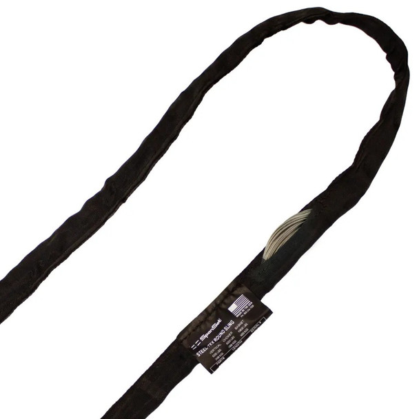 ProX 3 Ft. SpanSet slings truss rigging SteelTex „¢ Round Stage with aircraft steel cable inside - Made in USA
