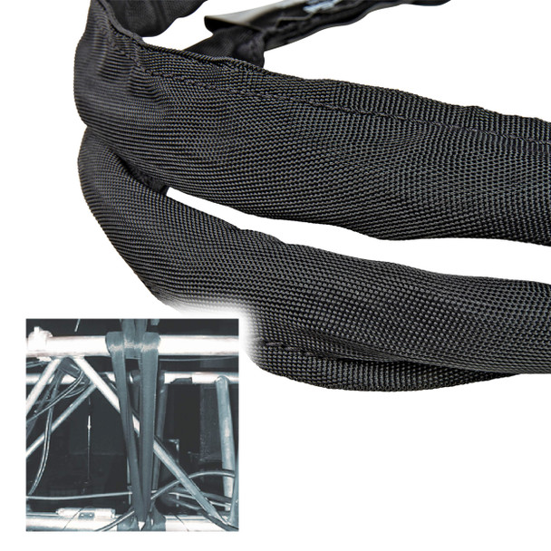 ProX 9 Ft. SpanSet slings truss rigging SteelTex „¢ Round Stage with aircraft steel cable inside - Made in USA