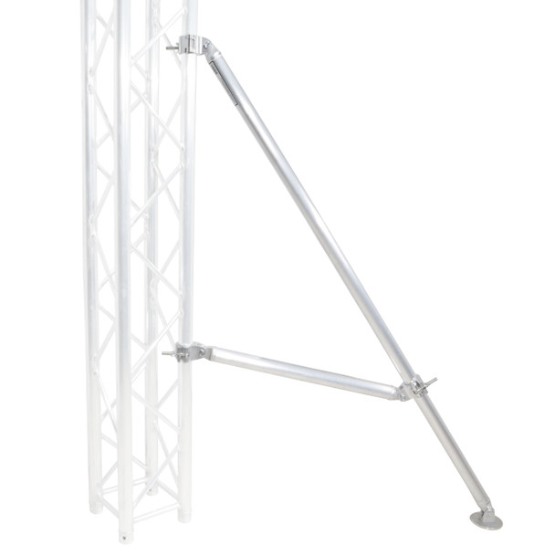 ProX Truss Post Outrigger Brace and Lower Support Bar with Hinged Rubber Feet