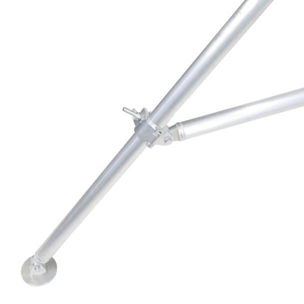 ProX Truss Post Outrigger Brace and Lower Support Bar with Hinged Rubber Feet