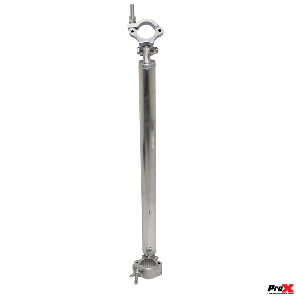 ProX 32 Inch (81.28cm) Single Truss Tube W-Clamp and Hinge on Each End | 2 Inch | 2mm Wall