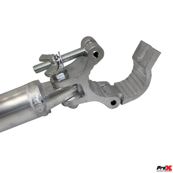 ProX 32 Inch (81.28cm) Single Truss Tube W-Clamp and Hinge on Each End | 2 Inch | 2mm Wall