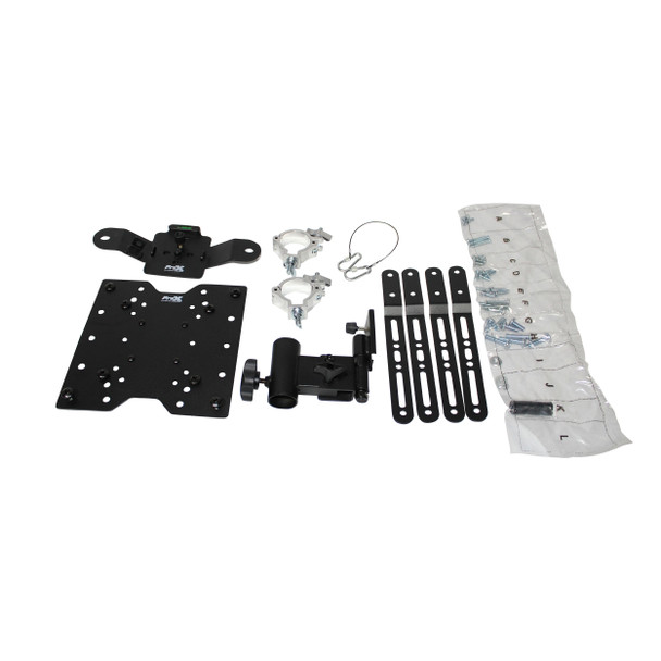 ProX Universal 32" to 80" TV Bracket Clamp with Vesa Mounting Bracket for F34 F32 12" Bolt Truss or Speaker Stands