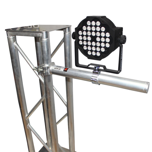 ProX 20 inch Extension Pole with Singe Pro Clamp ideal for most Stage Lighting Fixtures