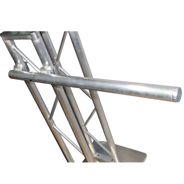 ProX 36 Inch Mounting 2" Pole arm F32 F34 with Dual O Clamps 150 Lbs Load for Lighting and moving heads