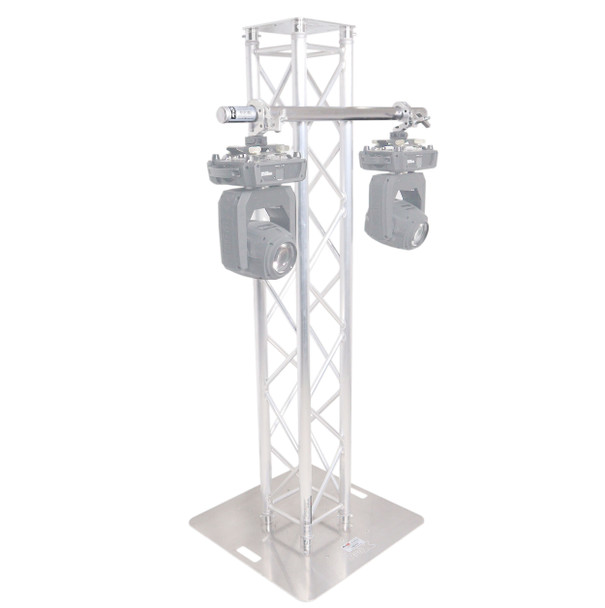 ProX 40 inch Truss Mounting Pole Extension Pole for Mounting Stage Lighting and more