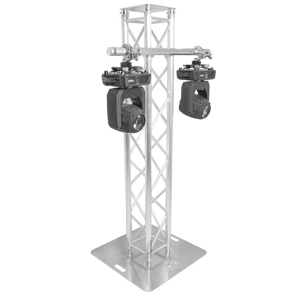 ProX 40 inch Truss Mounting Pole Extension Pole for Mounting Stage Lighting and more