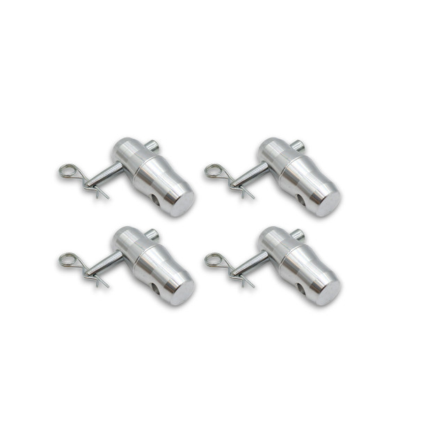 ProX Set of (4) Double Sided Conical Couplers with connectors and pins