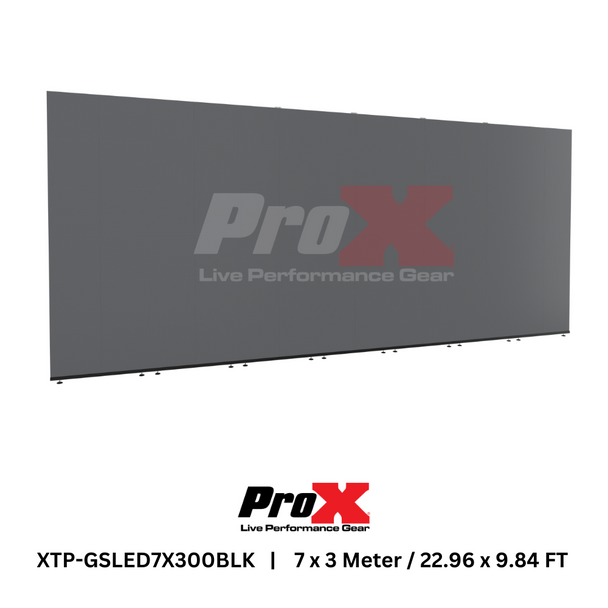 ProX LED Video Display Panel Ground Support System Package 7M/22.96 Ft. Width x 3M/9.84 Ft. Height in Black