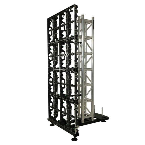 ProX Ground Support Stabilizing 1M / 3.28 Ft. T-Base for LED Screen Wall Stacking for F32 or 12-inch Bolt Truss Segments