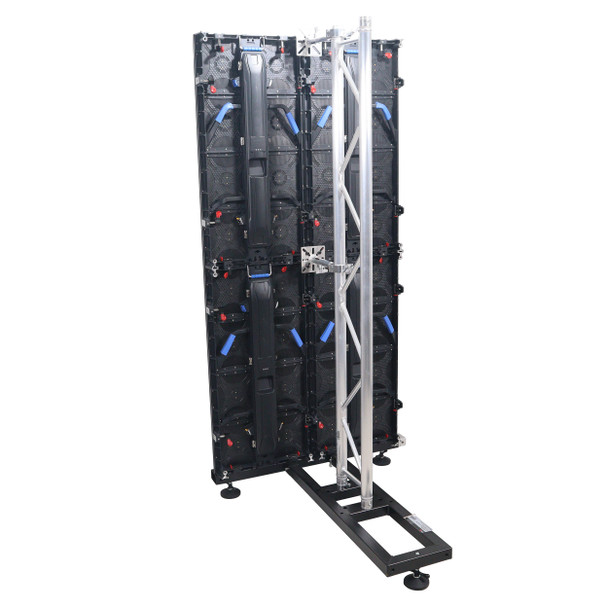 ProX Ground Support Stabilizing 1M / 3.28 Ft. T-Base for LED Screen Wall Stacking for F32 or 12-inch Bolt Truss Segments