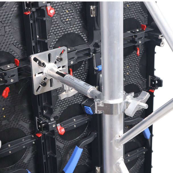 ProX Ground Support Stabilizing 1M / 3.28 Ft. T-Base for LED Screen Wall Stacking for F32 or 12-inch Bolt Truss Segments
