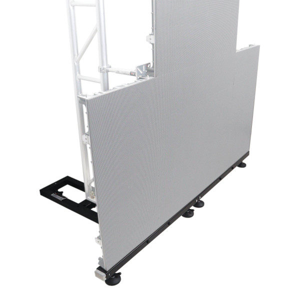 ProX Ground Support Stabilizing 1M / 3.28 Ft. T-Base for LED Screen Wall Stacking for F32 or 12-inch Bolt Truss Segments