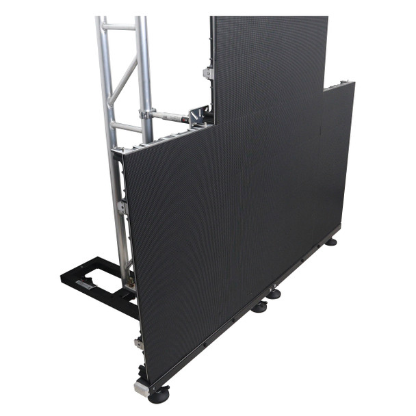 ProX Ground Support Stabilizing 1M / 3.28 Ft. T-Base for LED Screen Wall Stacking for F32 or 12-inch Bolt Truss Segments