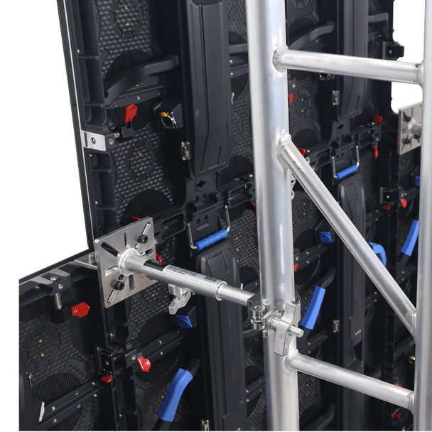 ProX Ground Support Stabilizing 1M / 3.28 Ft. T-Base for LED Screen Wall Stacking for F32 or 12-inch Bolt Truss Segments