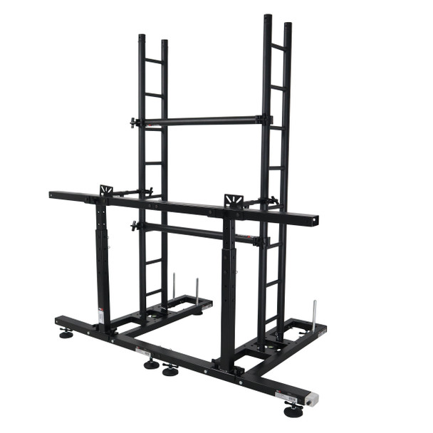 ProX LED Panel Ground Support Stand, Adjustable Height 24-40", Works with XT-GSWSB MK2 - Steel Multi-Linkable System