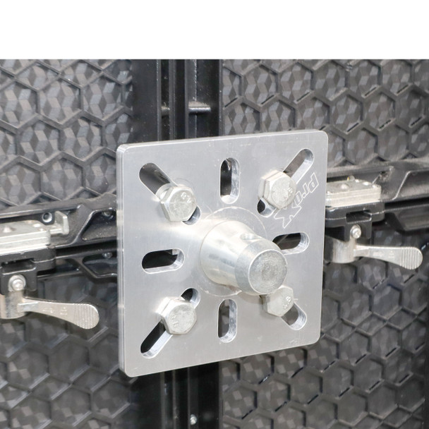 ProX XT-TC5X6 5"Aluminum Led Panel Plate W/Half Conical Coupler