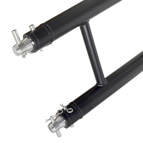 ProX 9.84 Ft. (3.00m) F32 I-Beam Linear Truss Segment | 2mm Wall in BLACK