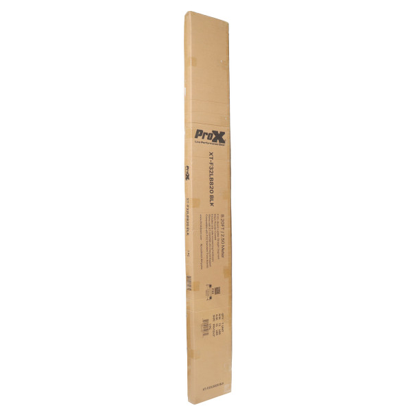ProX 8.20 Ft. (2.50m) F32 I-Beam Linear Truss Segment 2mm Wall in BLACK