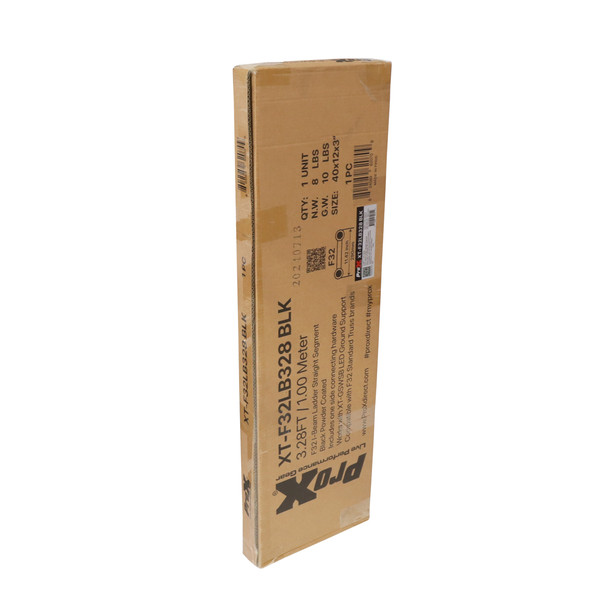 ProX 3.28 Ft. (1.00m) F32 I-Beam Vertical or Horizontal Segment Linear Truss 2mm Wall in BLACK
