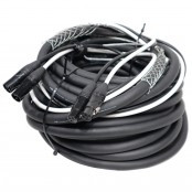 ProX XC-DXLR75 75ft Dual XLR Audio Cable Featuring Premium Connectors, Braided Shielding, and Flexible PVC Jacket