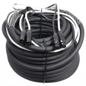 ProX XC-DXLR100 Professional Dual XLR Balanced Audio Cable with Oxygen-Free Copper Conductors for Long-Distance Audio Signal Transmission