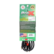 ProX XC-DRCA5 High-Performance RCA Audio Cable Featuring Braided Shielding, Flexible PVC Jacket, and Durable Construction