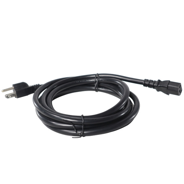 ProX XC-IEC14-06 6ft NEMA 5-15P to IEC C13 replacement power cable with 14AWG oxygen-free copper conductors and flexible PVC jacket.