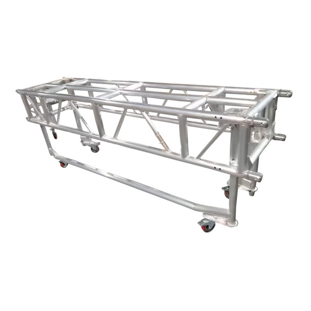 ProX 10 Ft. Pre-Rig Rectangular Truss Segment with Removable Rolling Base System