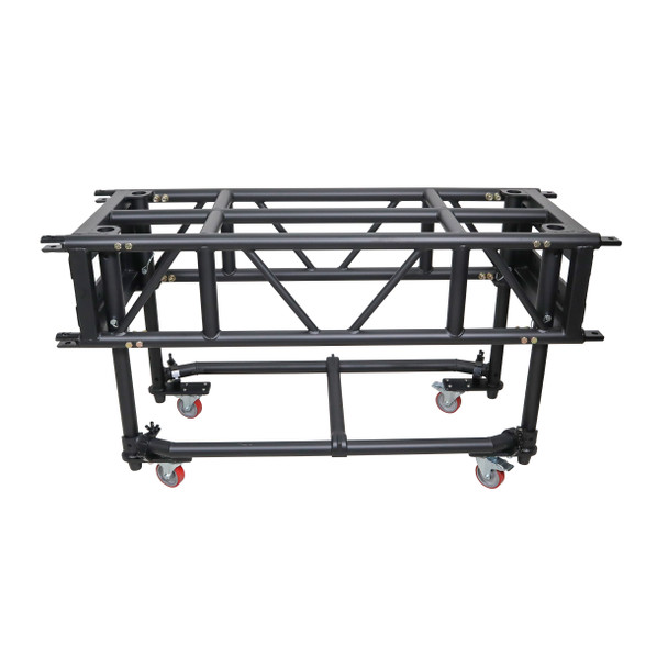 ProX 5 Ft. Pre-Rig Truss Segment with Removable Rolling Base System BLACK