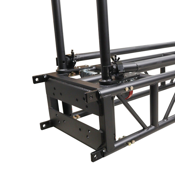 ProX 5 Ft. Pre-Rig Truss Segment with Removable Rolling Base System BLACK