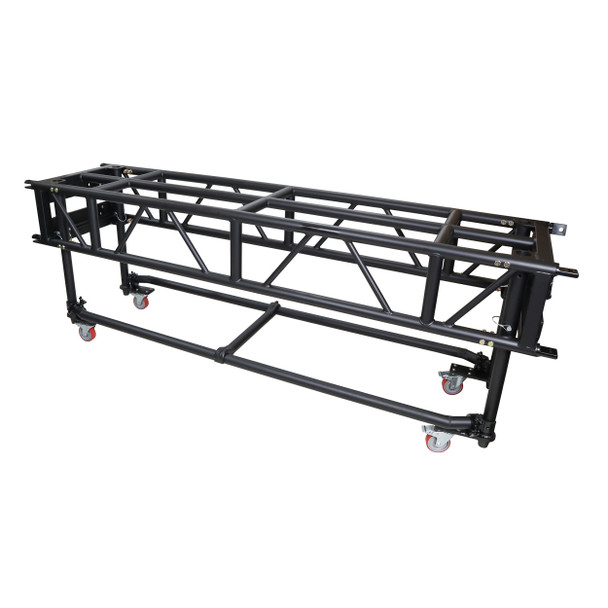 ProX 8 Ft. Pre-Rig Truss Segment with Removable Rolling Base System BLACK