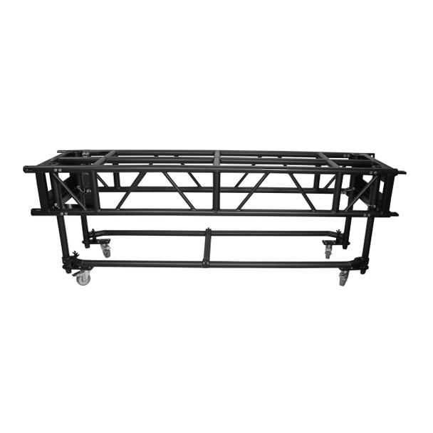 ProX 8 Ft. Pre-Rig Truss Segment with Removable Rolling Base System BLACK