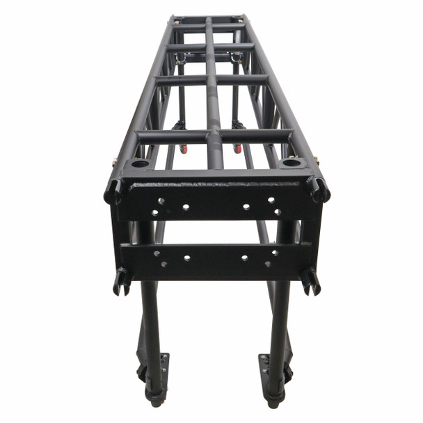 ProX 8 Ft. Pre-Rig Truss Segment with Removable Rolling Base System BLACK