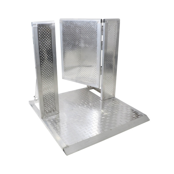 ProX 4 Ft. Heavy-duty Aluminum Ventilated Crowd Barrier Door and Base