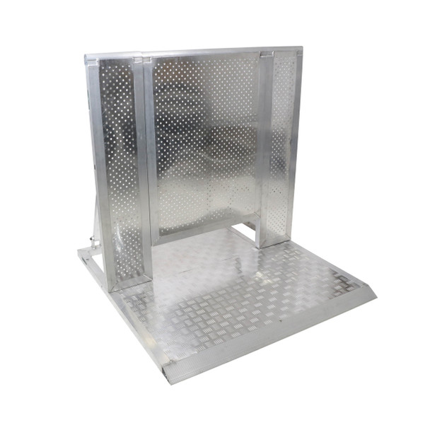 ProX 4 Ft. Heavy-duty Aluminum Ventilated Crowd Barrier Door and Base