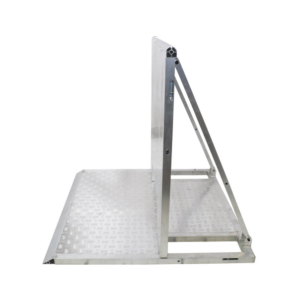 ProX 4 Ft. Heavy-duty Aluminum Ventilated Crowd Barrier Door and Base