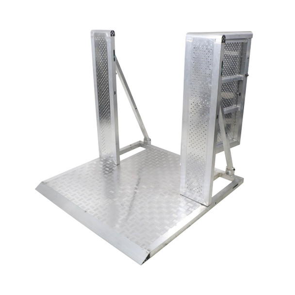 ProX 4 Ft. Heavy-duty Aluminum Ventilated Crowd Barrier Door and Base