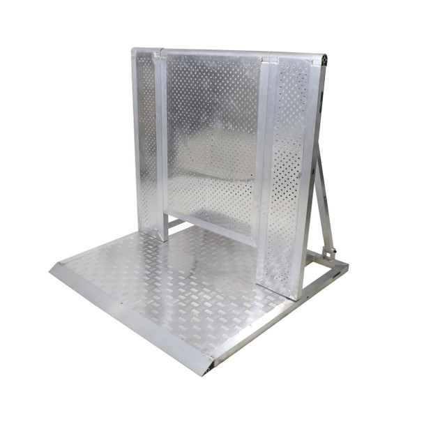 ProX 4 Ft. Heavy-duty Aluminum Ventilated Crowd Barrier Door and Base